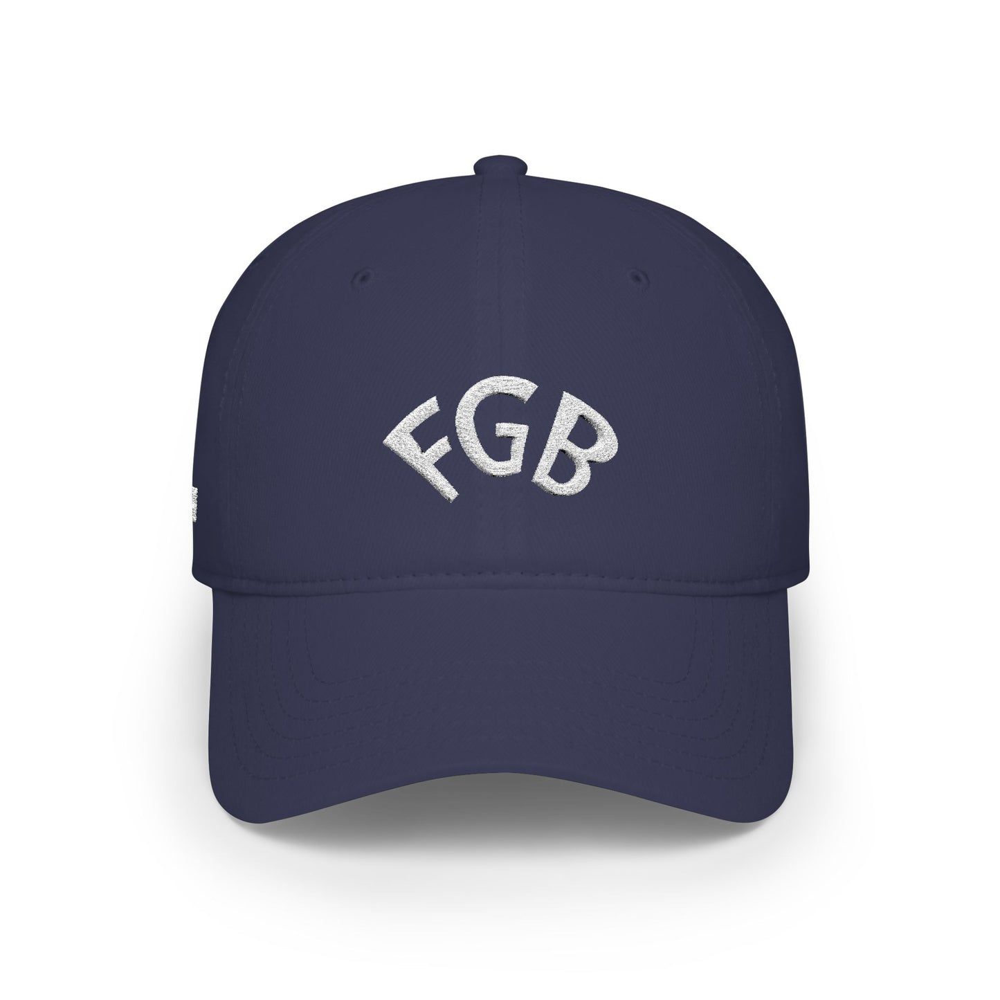 FGB Embroidered Low Profile Baseball Cap — PlushyGolfBags.com Logo