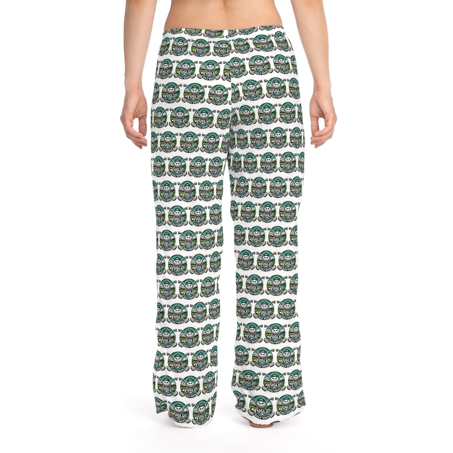 Fugly Golf Bros Women's Pajama Pants - Funny All-Over-Print Sleepwear