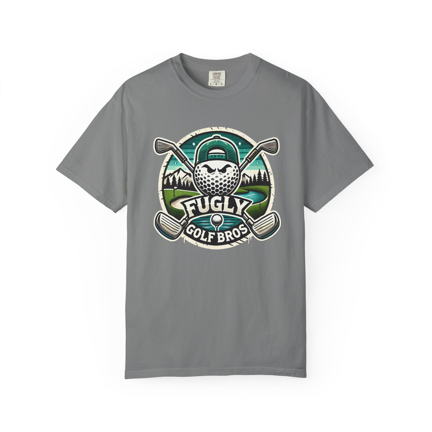 Golf Bros T‑Shirt - "Fugly" Golf Ball Logo Tee for Golfers