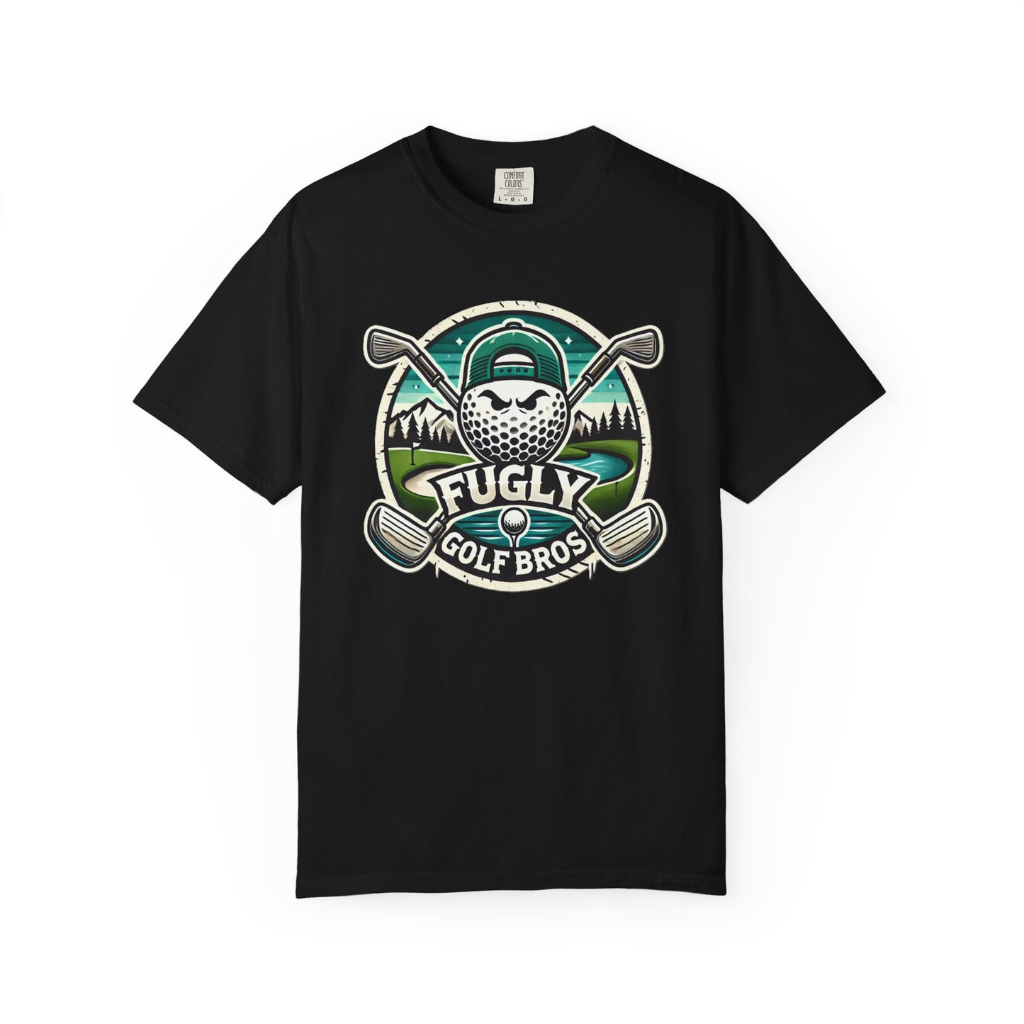 Golf Bros T‑Shirt - "Fugly" Golf Ball Logo Tee for Golfers