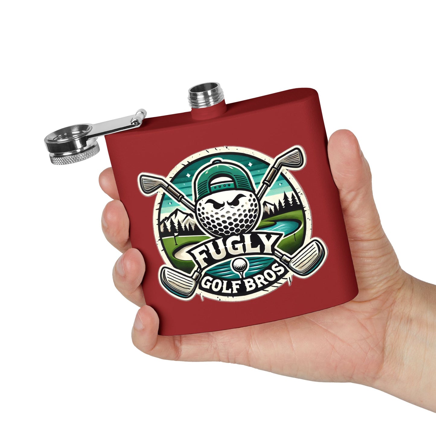 Stainless Steel Flask, 6oz