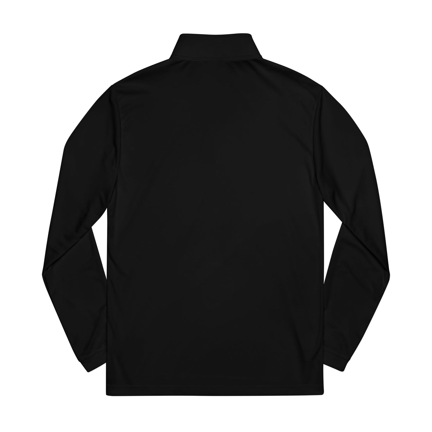 Embroidered Tiger Crest Quarter-Zip Pullover