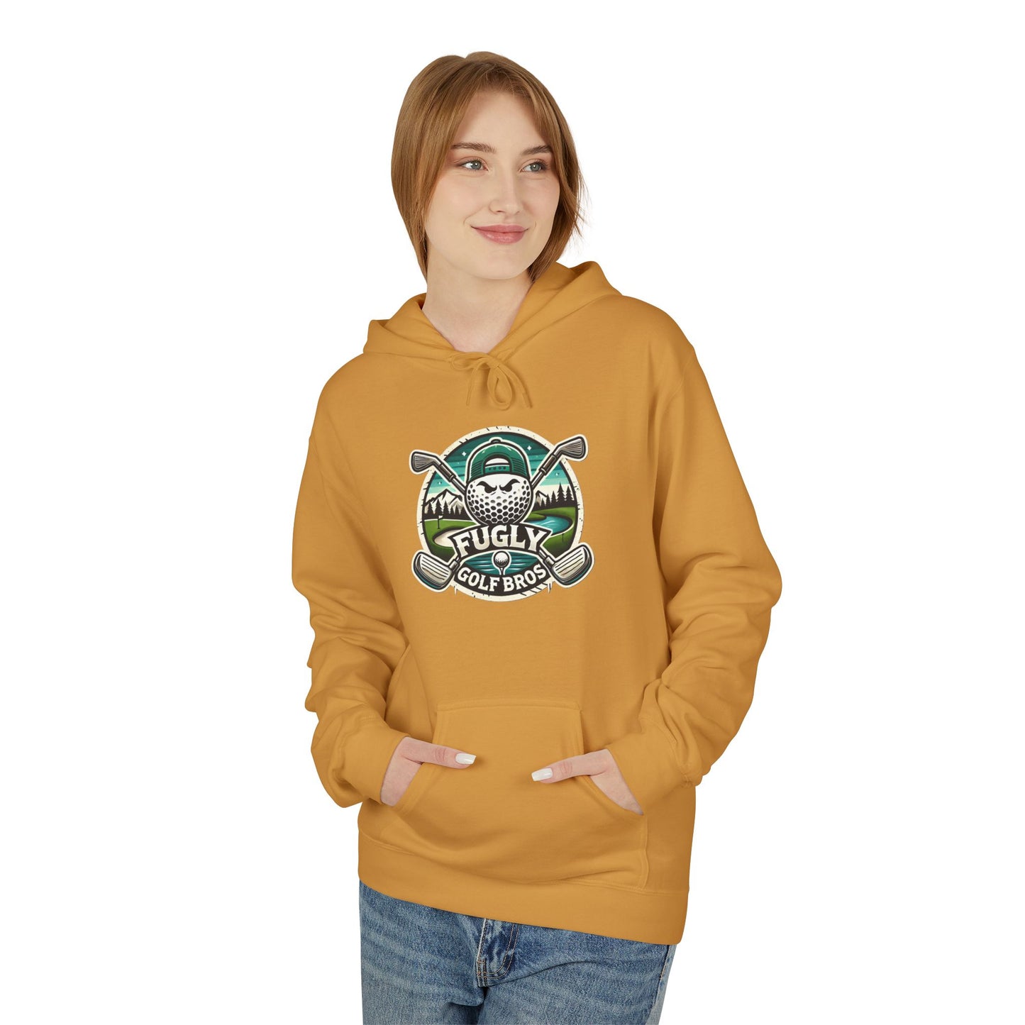 Golf Shop Hoodie — 'Fully Golf Ready' Vintage Club Logo Hoodie