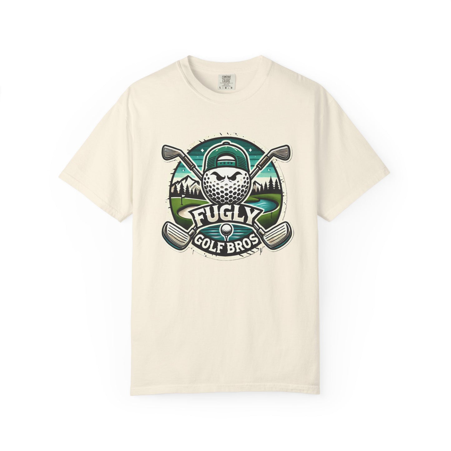 Golf Bros T‑Shirt - "Fugly" Golf Ball Logo Tee for Golfers