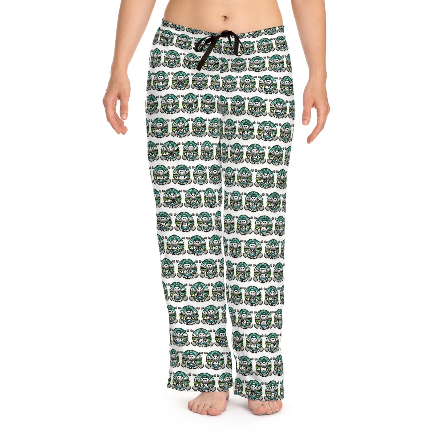 Fugly Golf Bros Women's Pajama Pants - Funny All-Over-Print Sleepwear