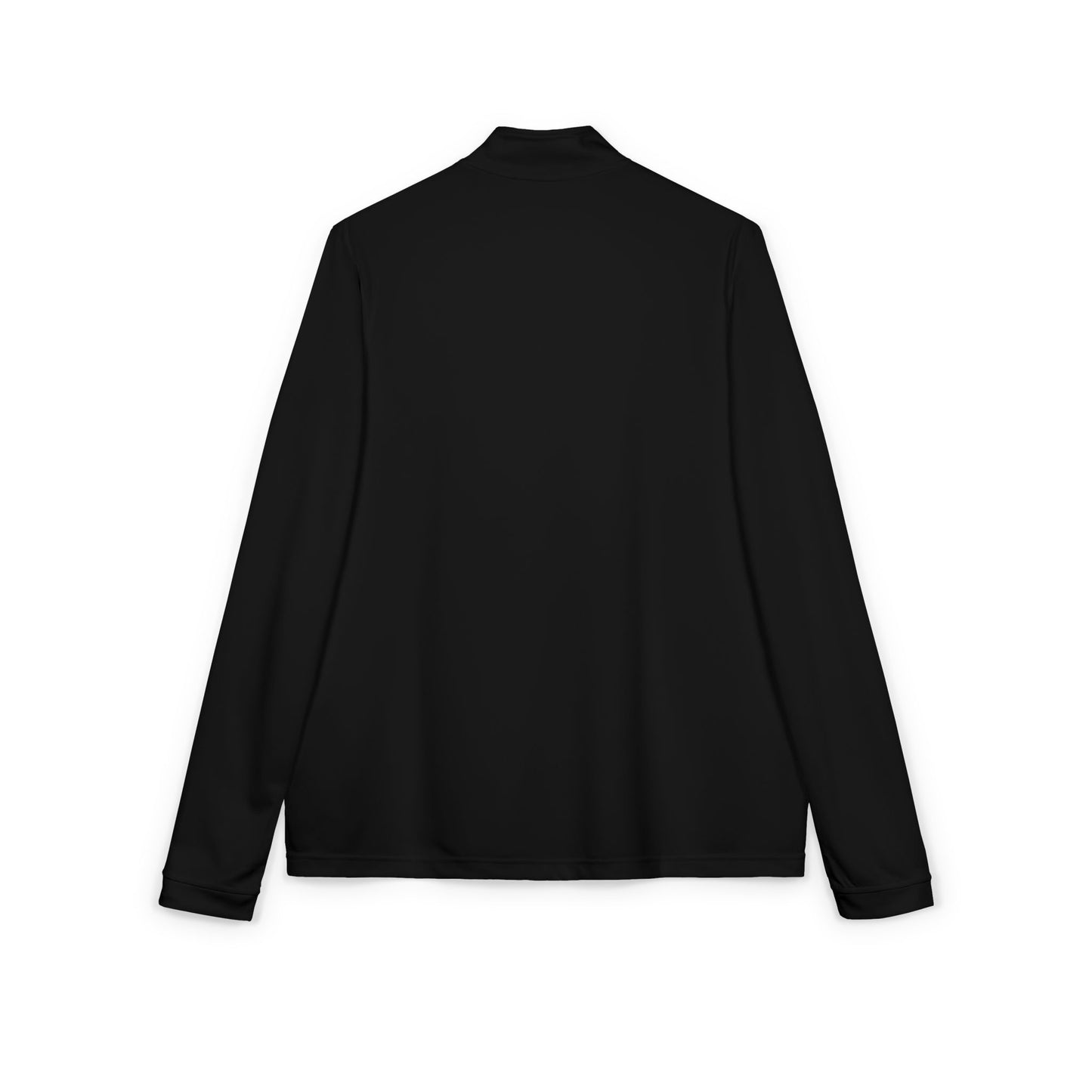 Embroidered Tiger Crest Quarter-Zip Pullover