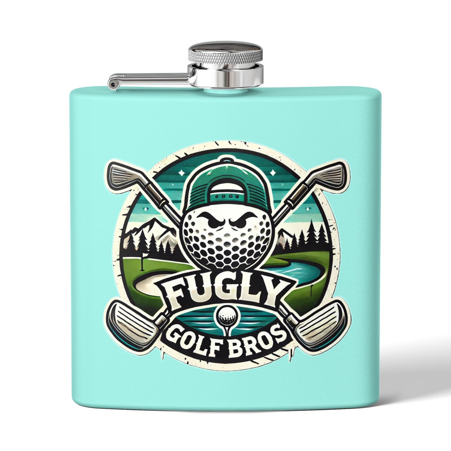 Stainless Steel Flask, 6oz