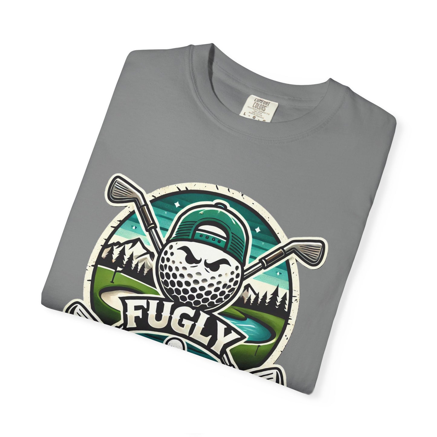 Golf Bros T‑Shirt - "Fugly" Golf Ball Logo Tee for Golfers