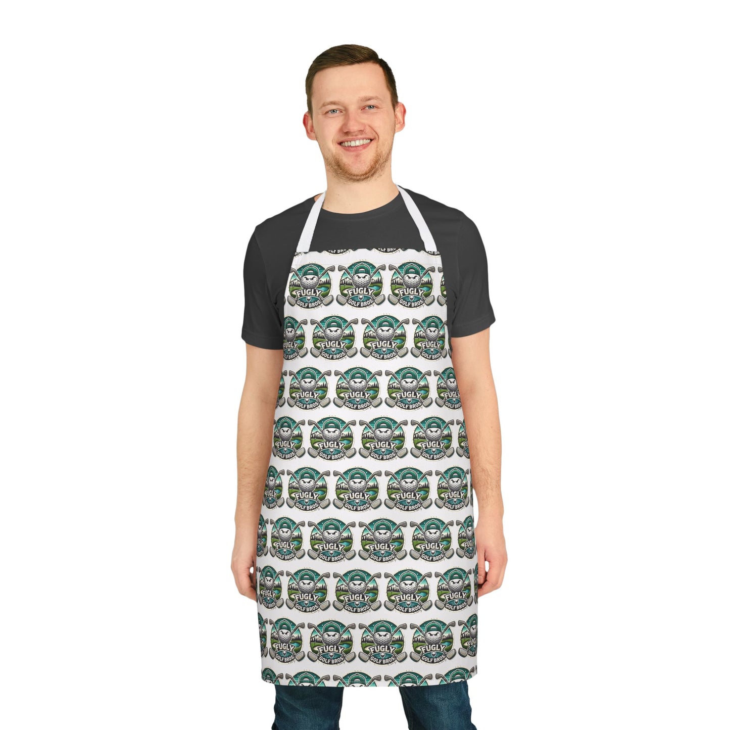 Apron, 5-Color Straps (AOP)
