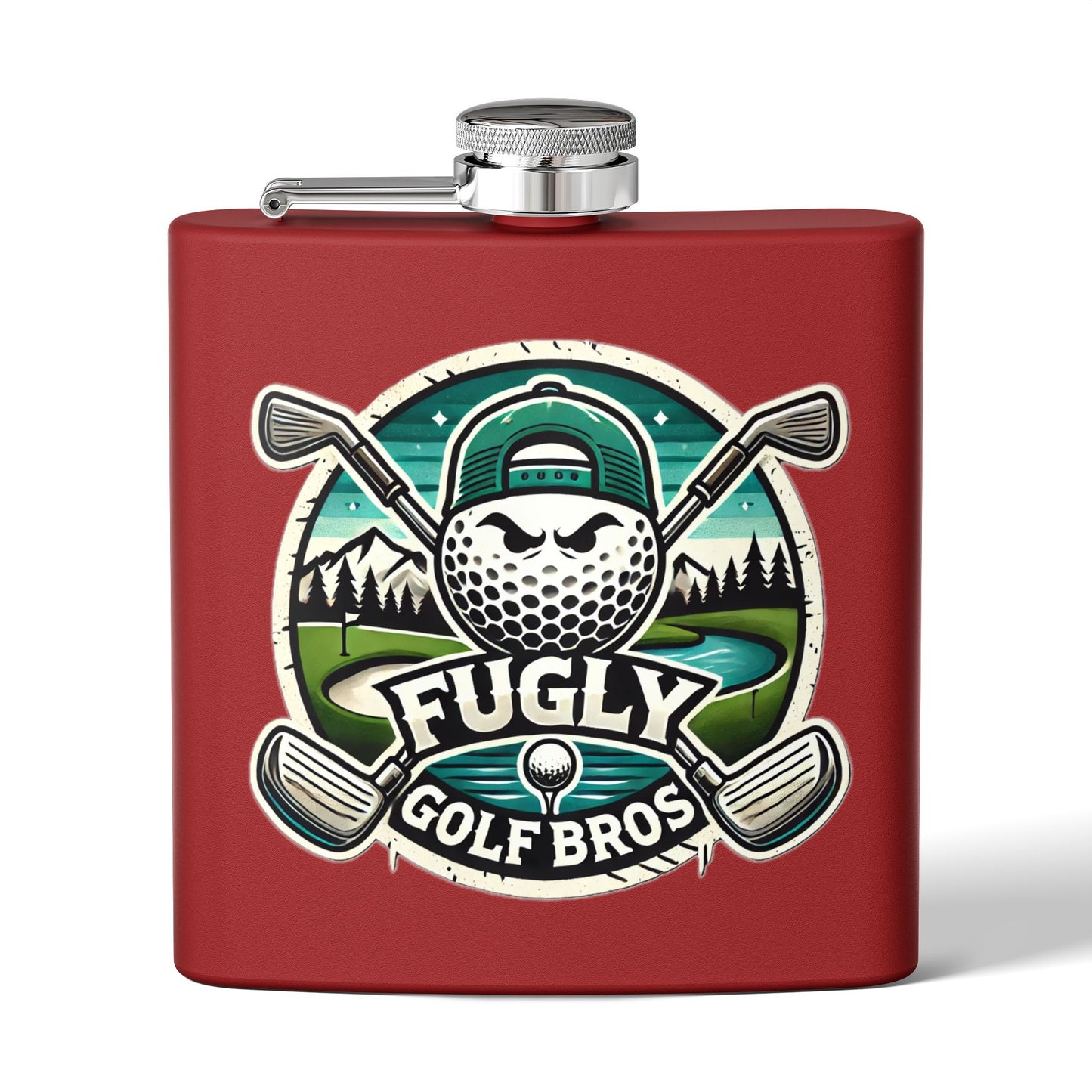 Stainless Steel Flask, 6oz