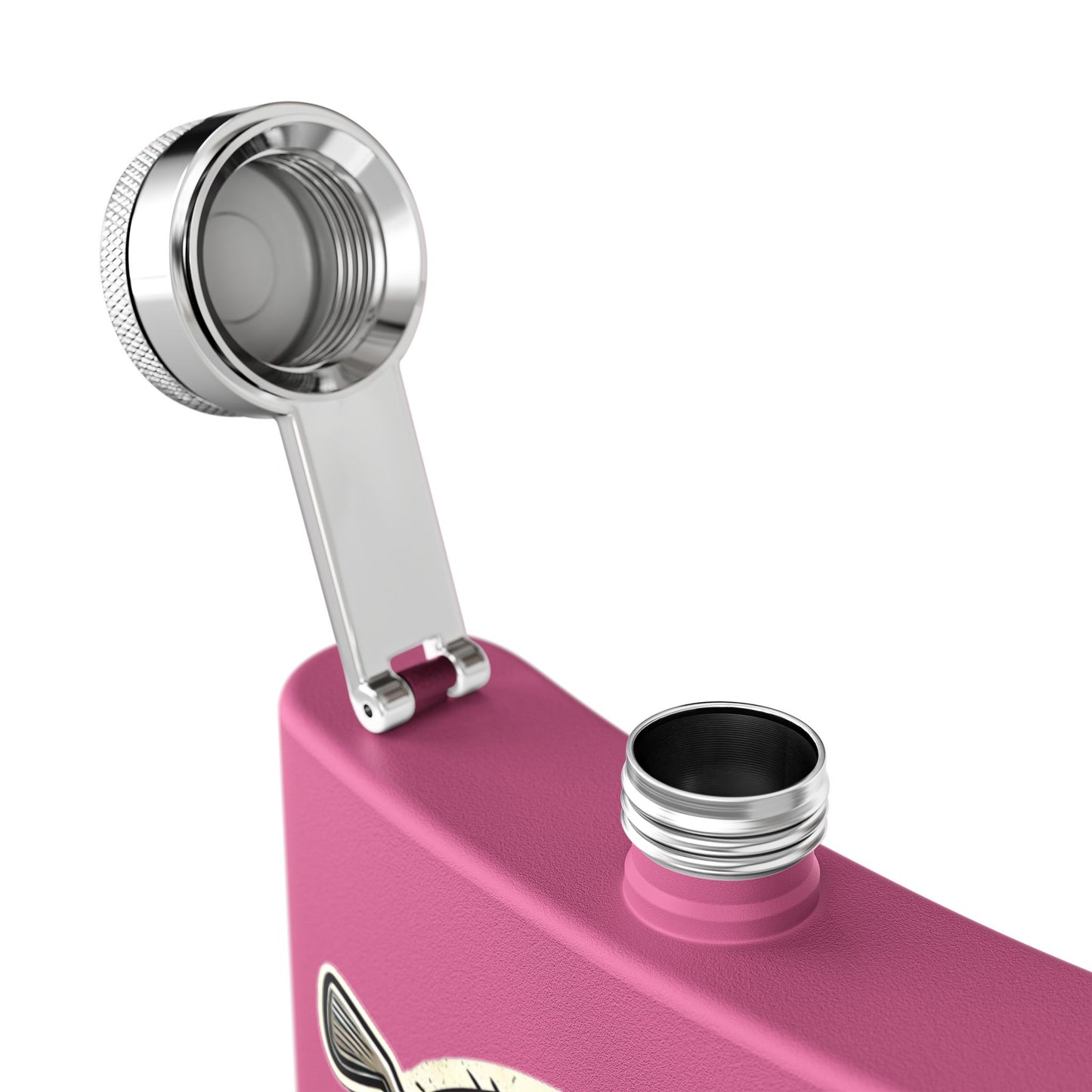 Stainless Steel Flask, 6oz