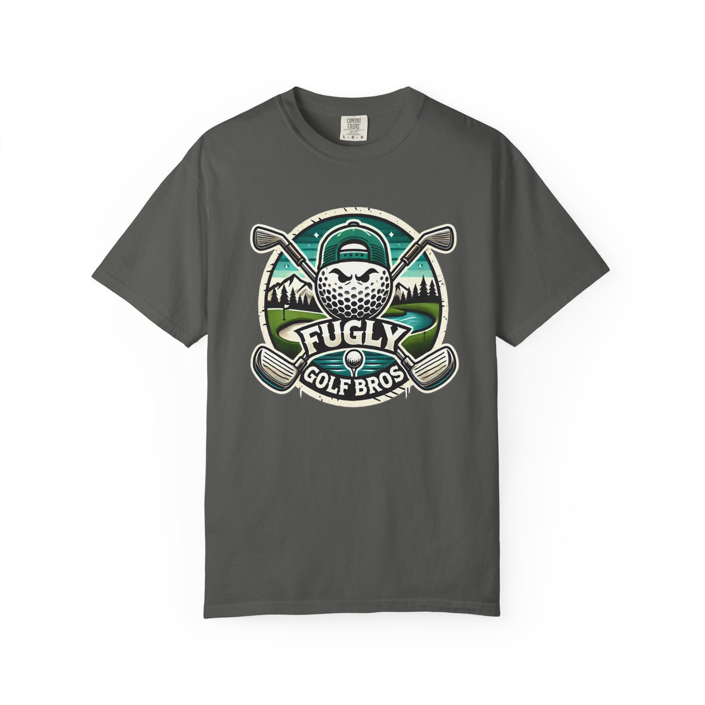 Golf Bros T‑Shirt - "Fugly" Golf Ball Logo Tee for Golfers