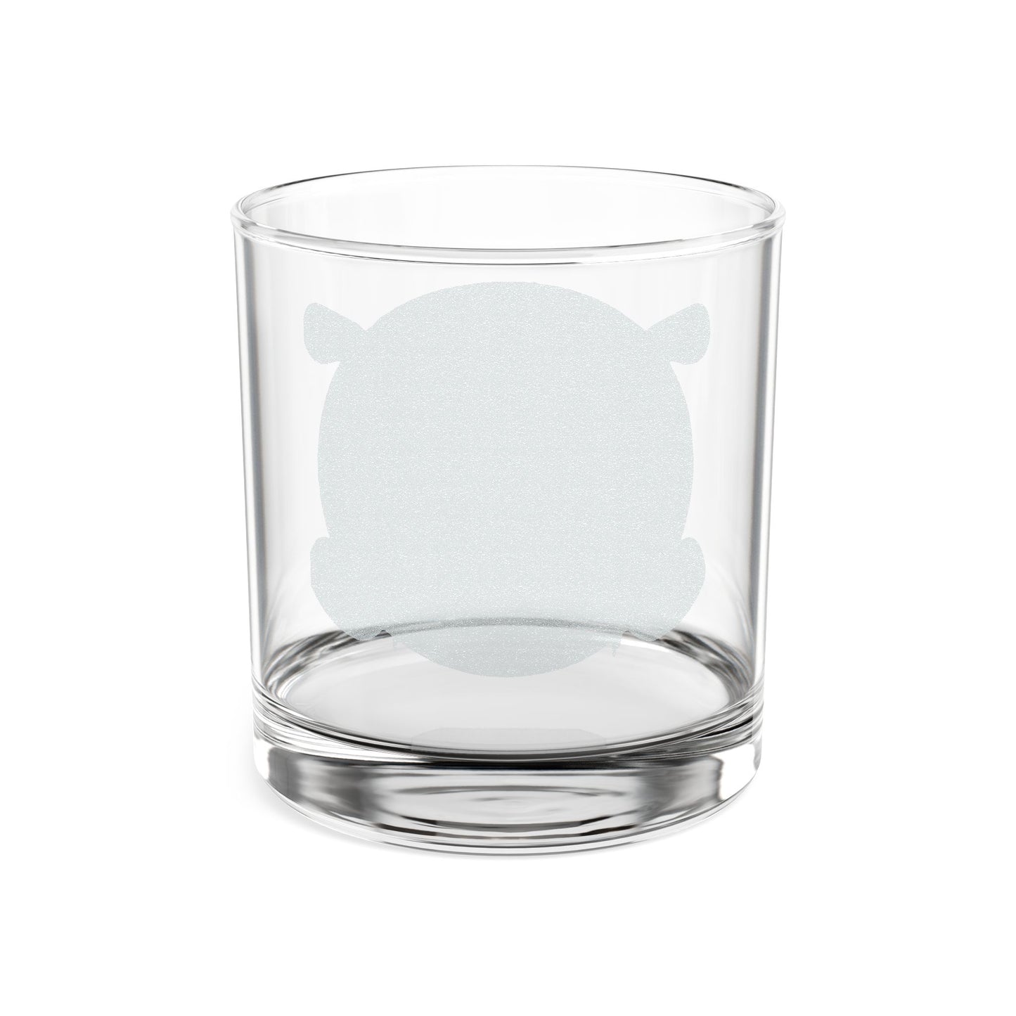 Engraved Hippo Whiskey Glass – 10.5 oz Personalized Rocks Glass