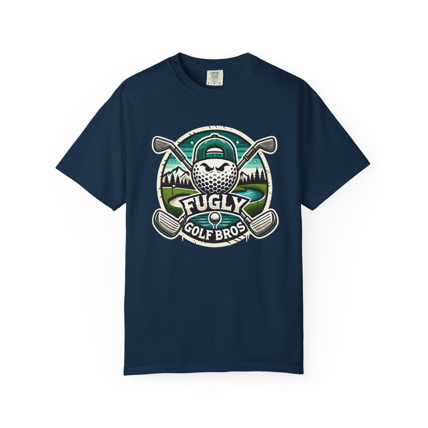 Golf Bros T‑Shirt - "Fugly" Golf Ball Logo Tee for Golfers