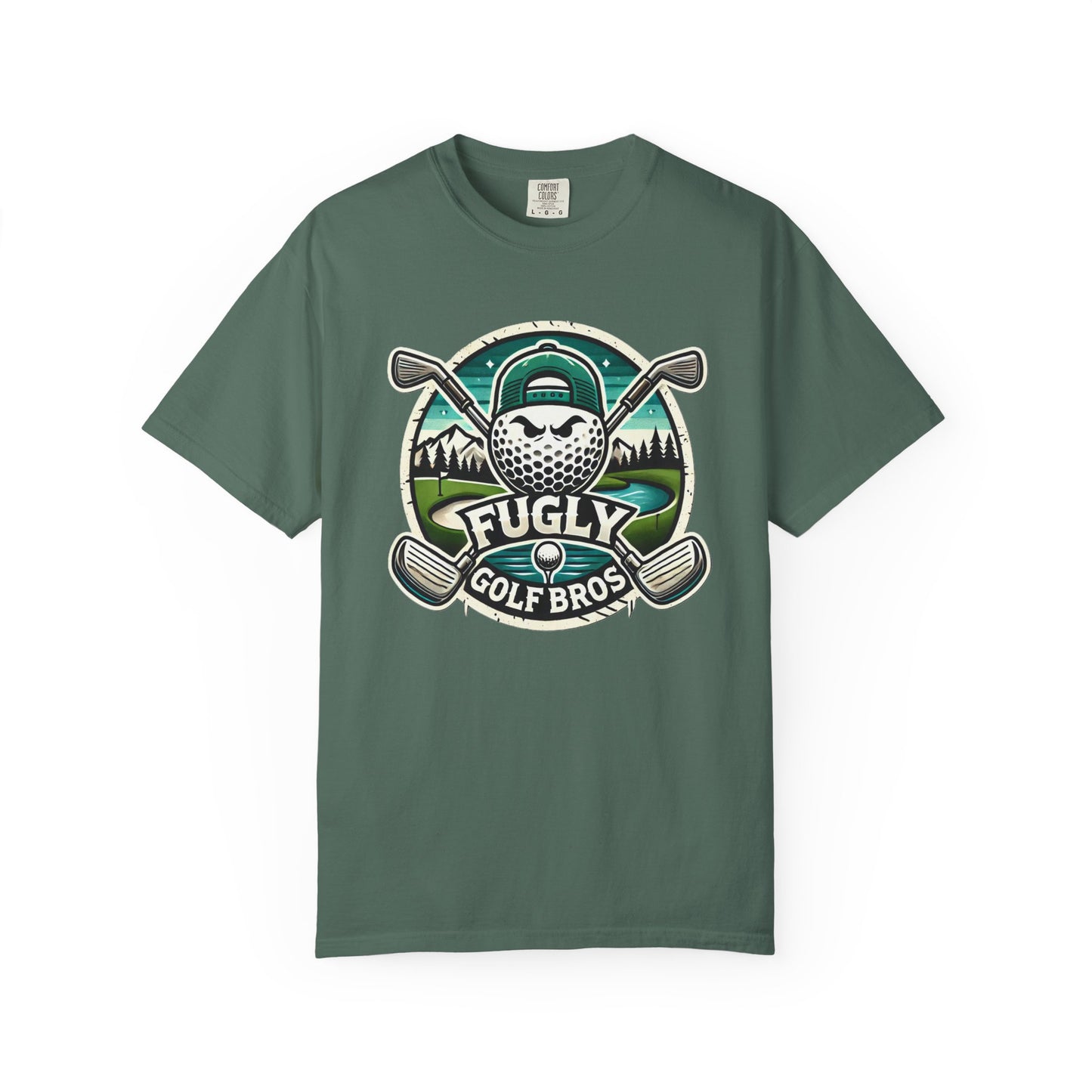 Golf Bros T‑Shirt - "Fugly" Golf Ball Logo Tee for Golfers