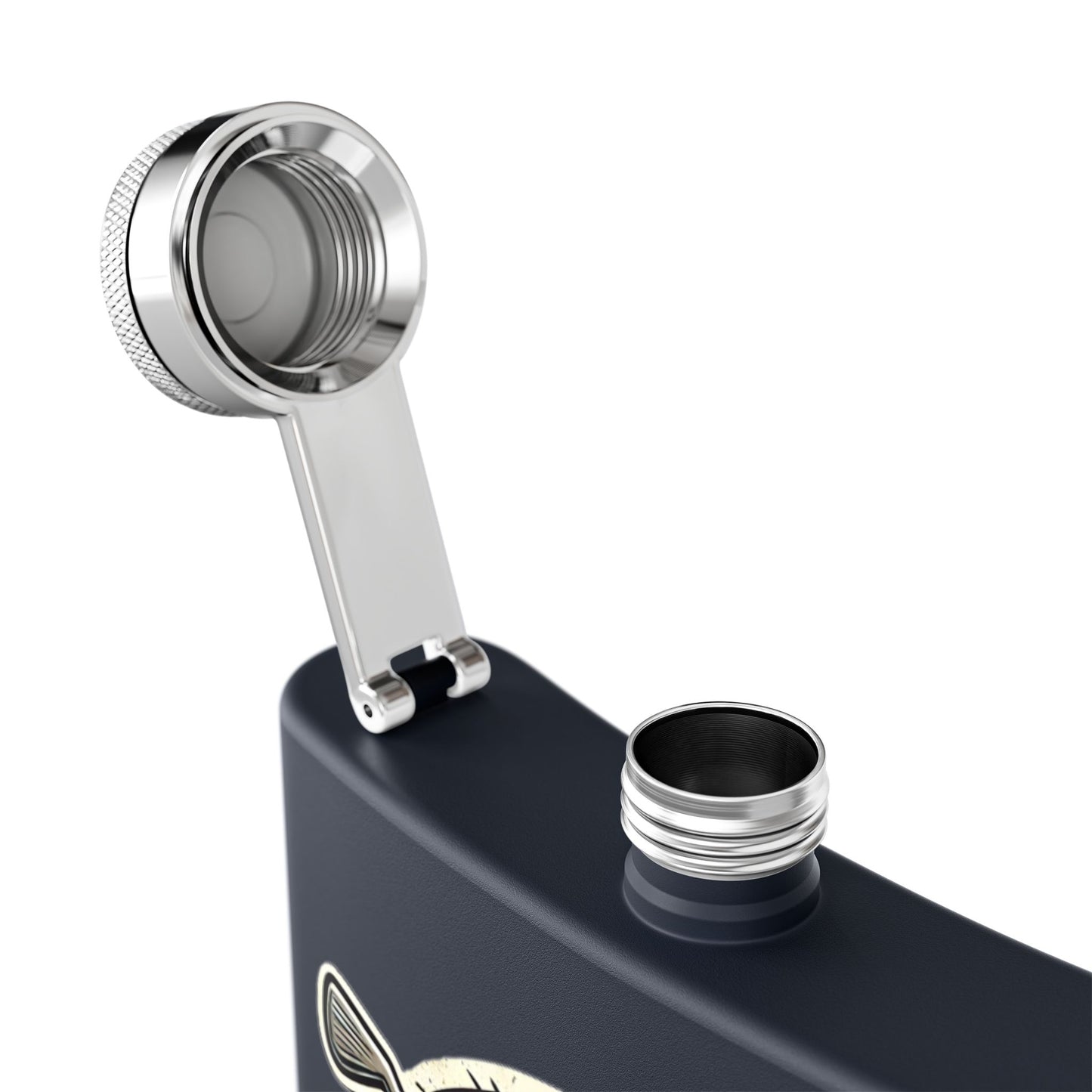 Stainless Steel Flask, 6oz