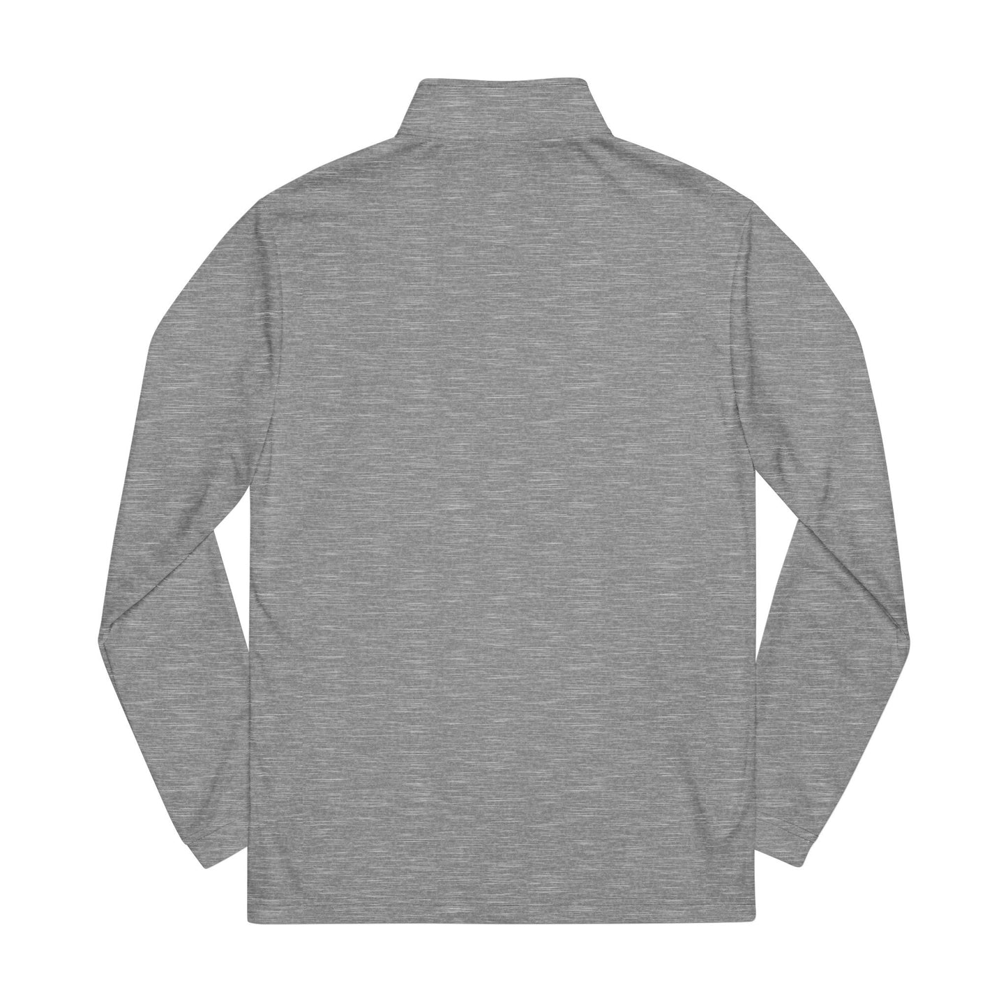 Embroidered Tiger Crest Quarter-Zip Pullover