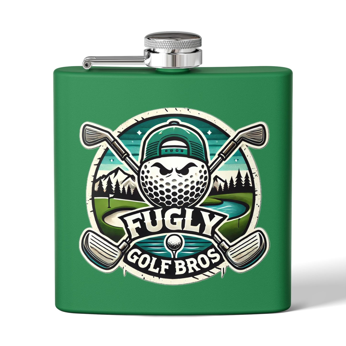 Stainless Steel Flask, 6oz