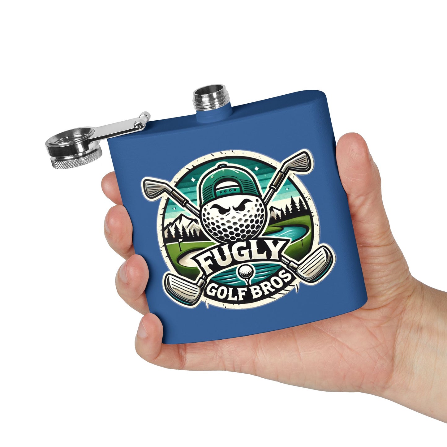 Stainless Steel Flask, 6oz