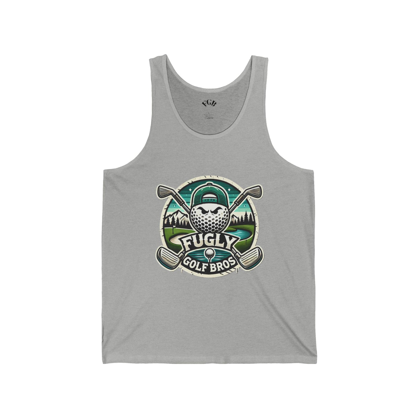 Golf Bros Fugly Golf Ball Tank Top — Vintage Golf Graphic Athletic Tank
