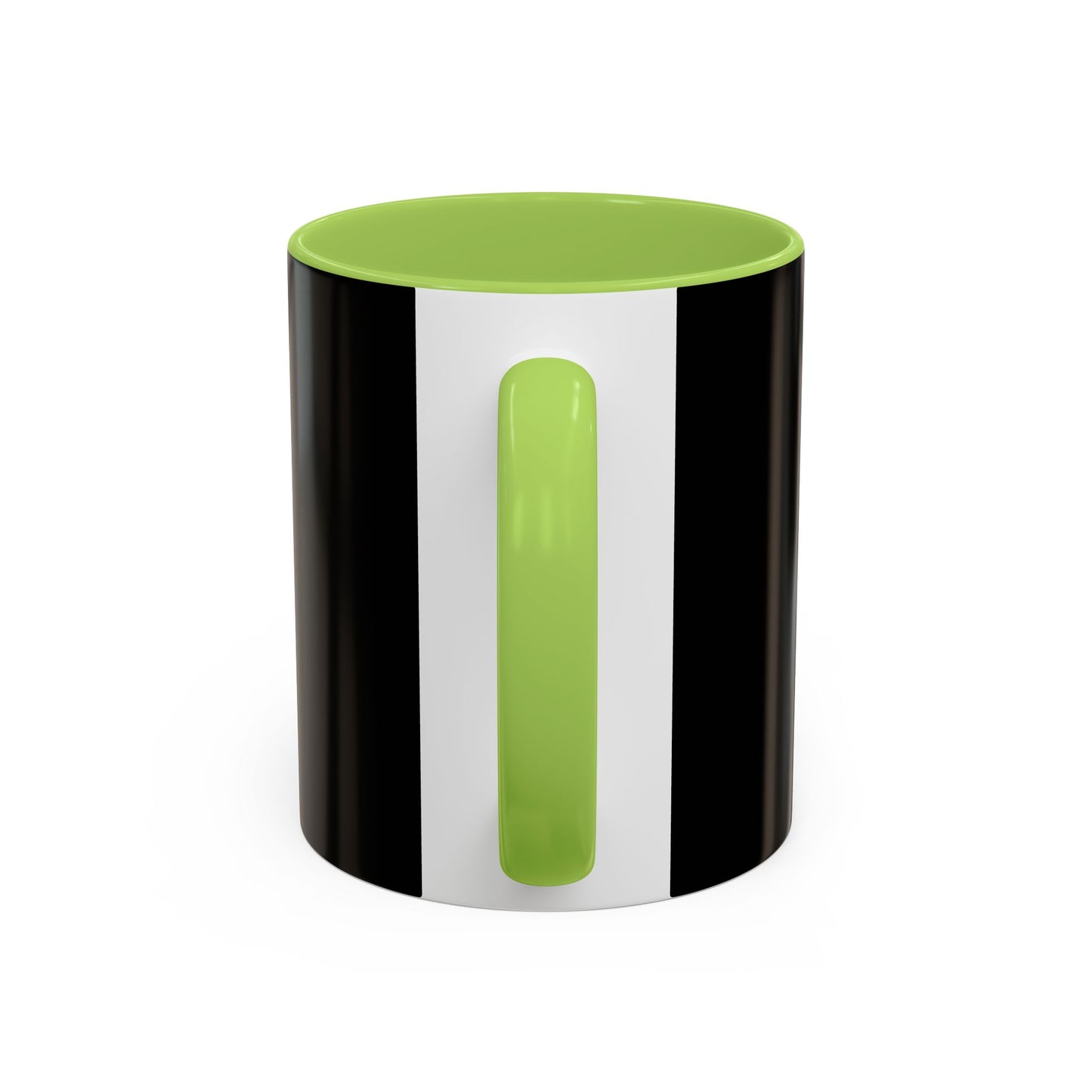 Fugly Golf Bros Accent Coffee Mug — Funny Golf Ball Logo 11/15oz