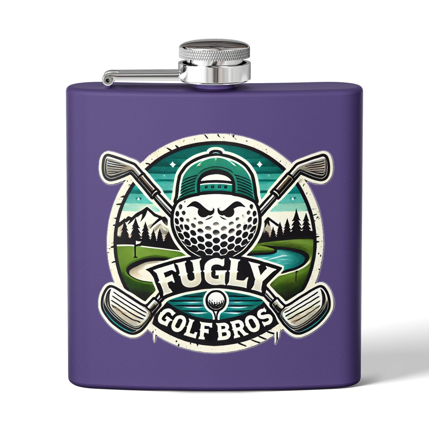 Stainless Steel Flask, 6oz