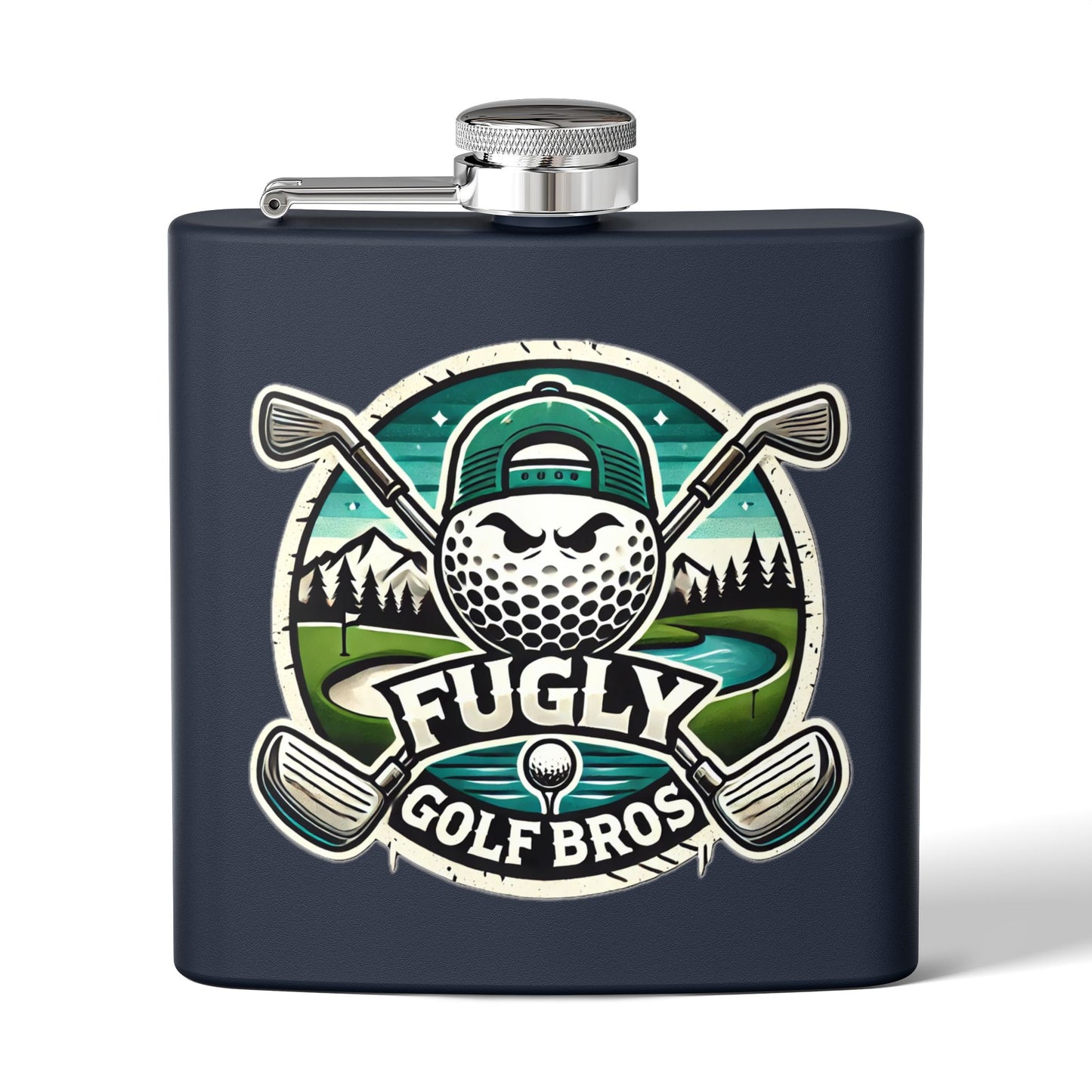 Stainless Steel Flask, 6oz