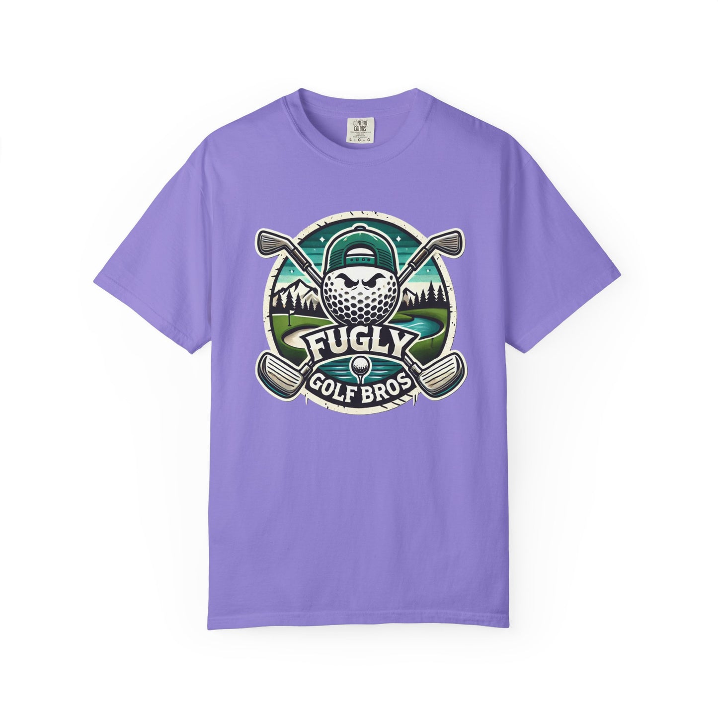 Golf Bros T‑Shirt - "Fugly" Golf Ball Logo Tee for Golfers