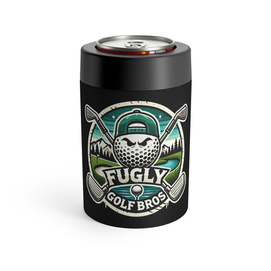 Golf Can Cooler — "Fugly Golf Bros" Insulated Can Holder