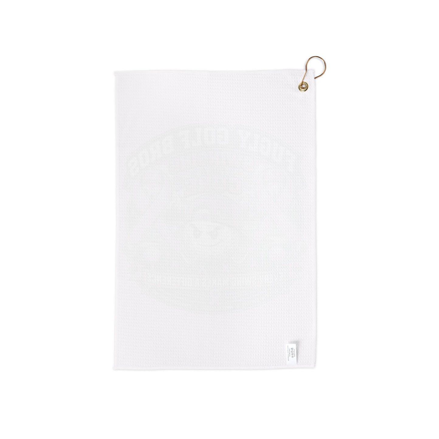 Breast Cancer Awareness Golf Towel — "Fugly Golf Bros Swinging for a Cure" Pink Club Towel