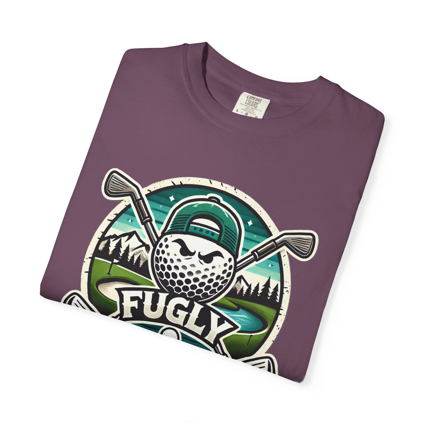 Golf Bros T‑Shirt - "Fugly" Golf Ball Logo Tee for Golfers