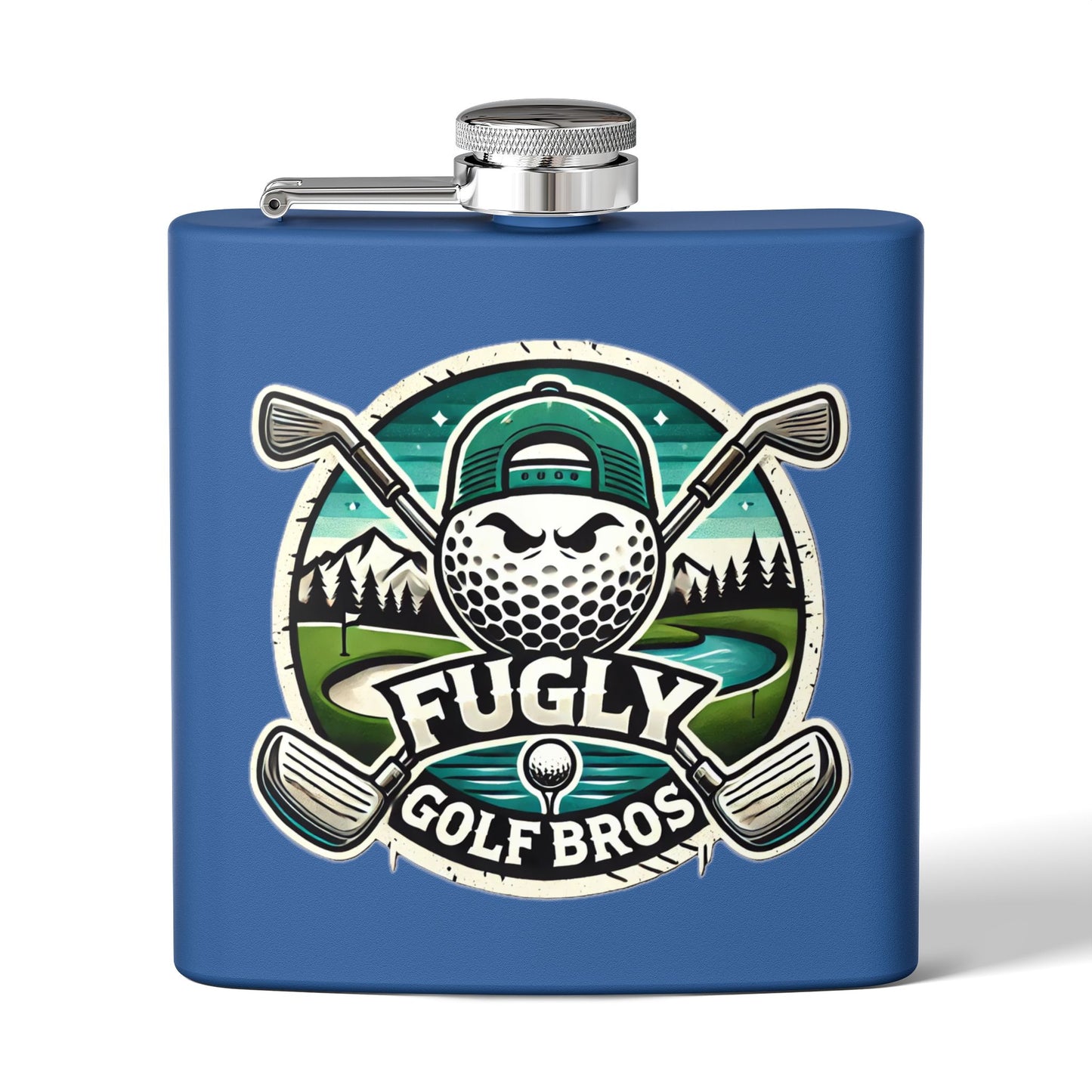 Stainless Steel Flask, 6oz