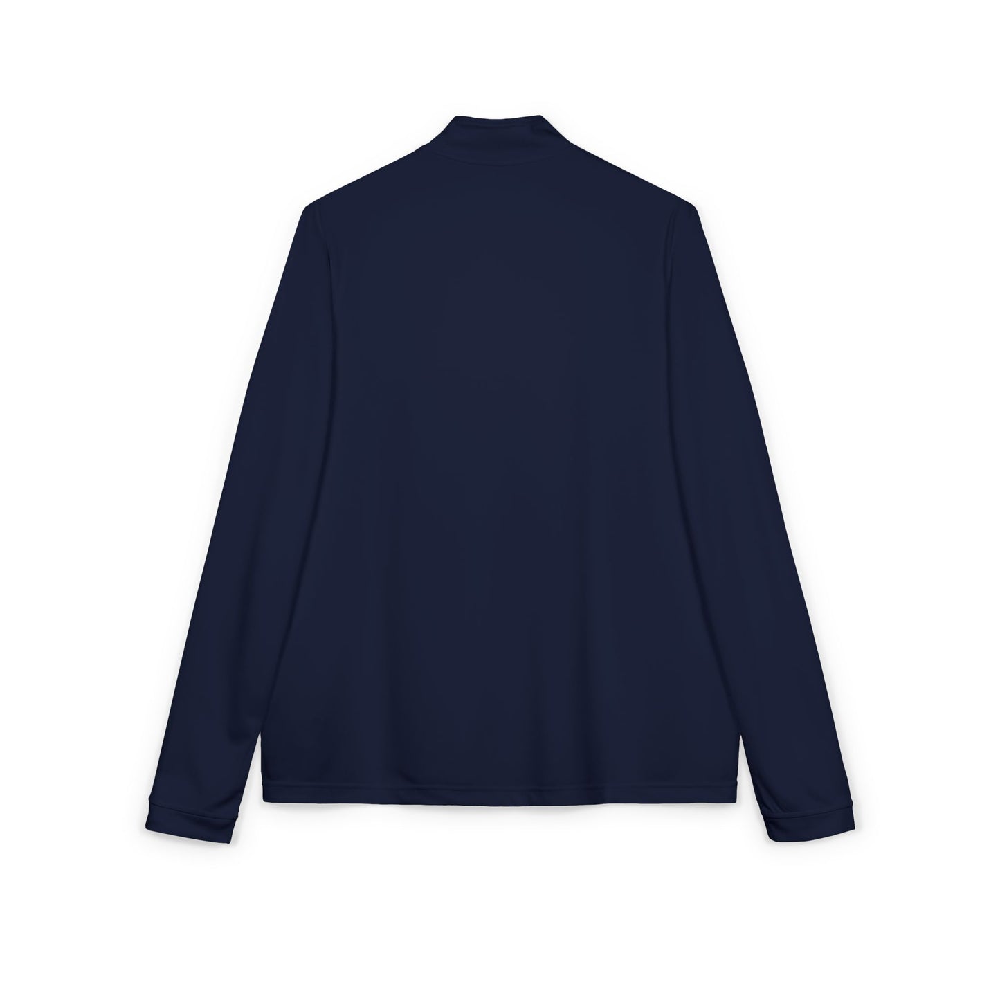 Embroidered Tiger Crest Quarter-Zip Pullover