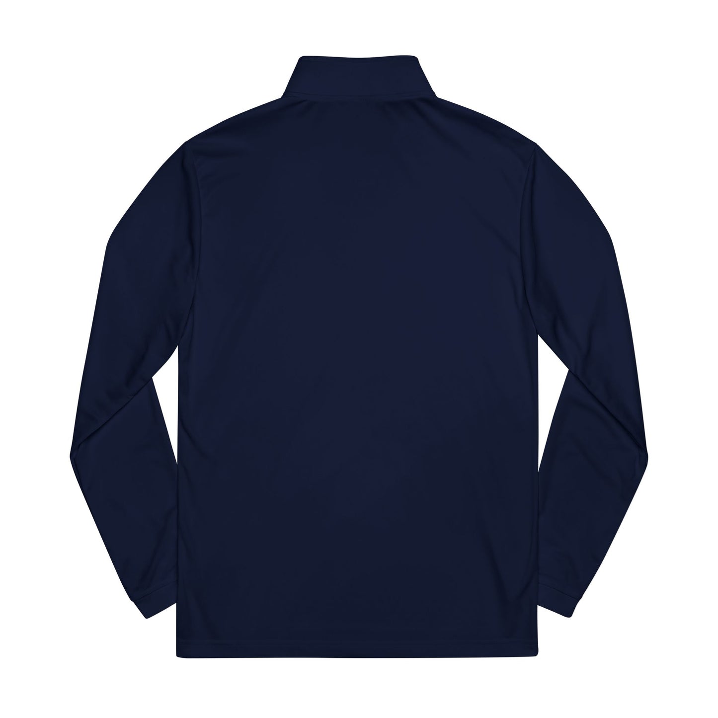 Embroidered Tiger Crest Quarter-Zip Pullover