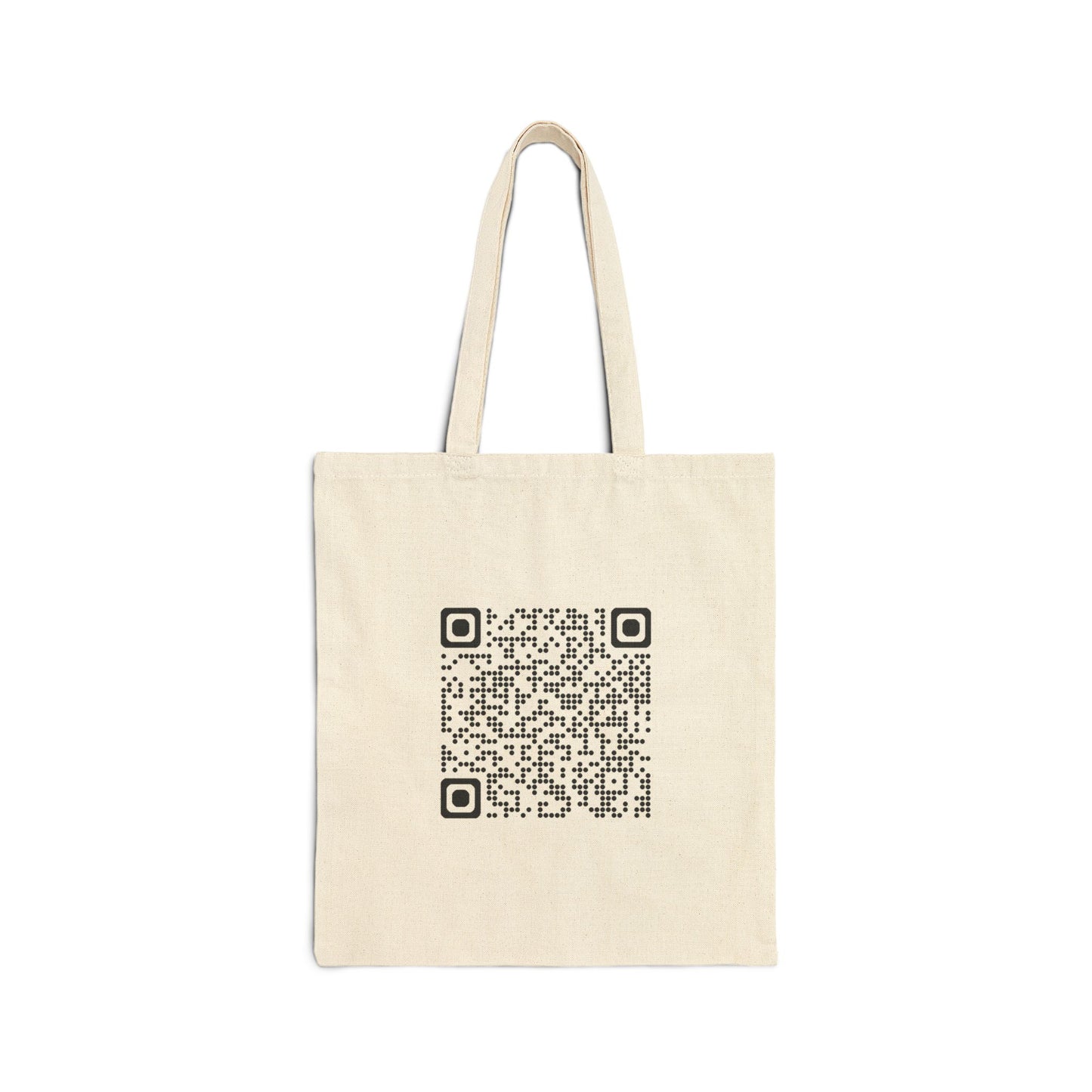 Golf Bros 'Fugly' Canvas Tote Bag – Funny Golf Logo Eco Shopper with QR Code
