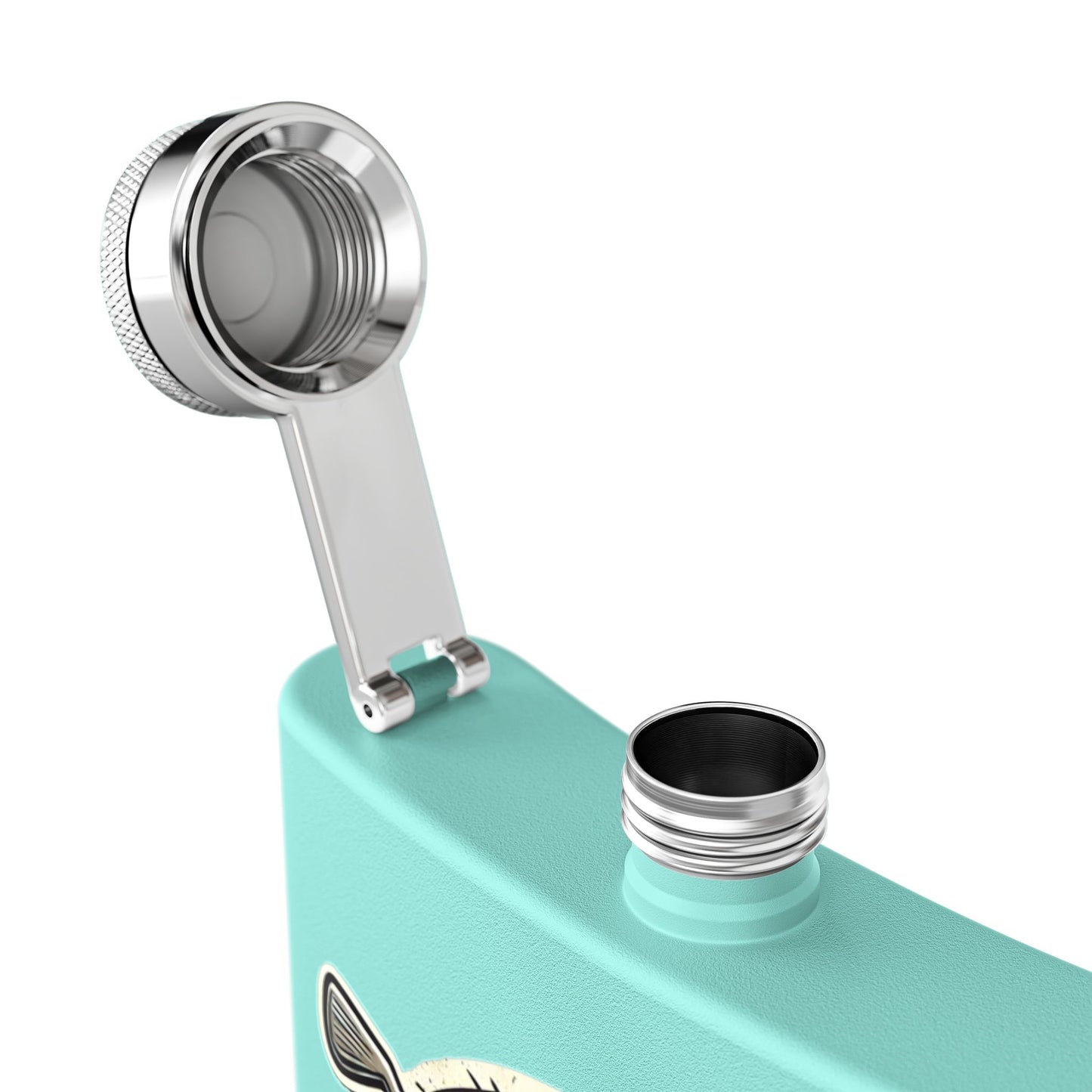 Stainless Steel Flask, 6oz