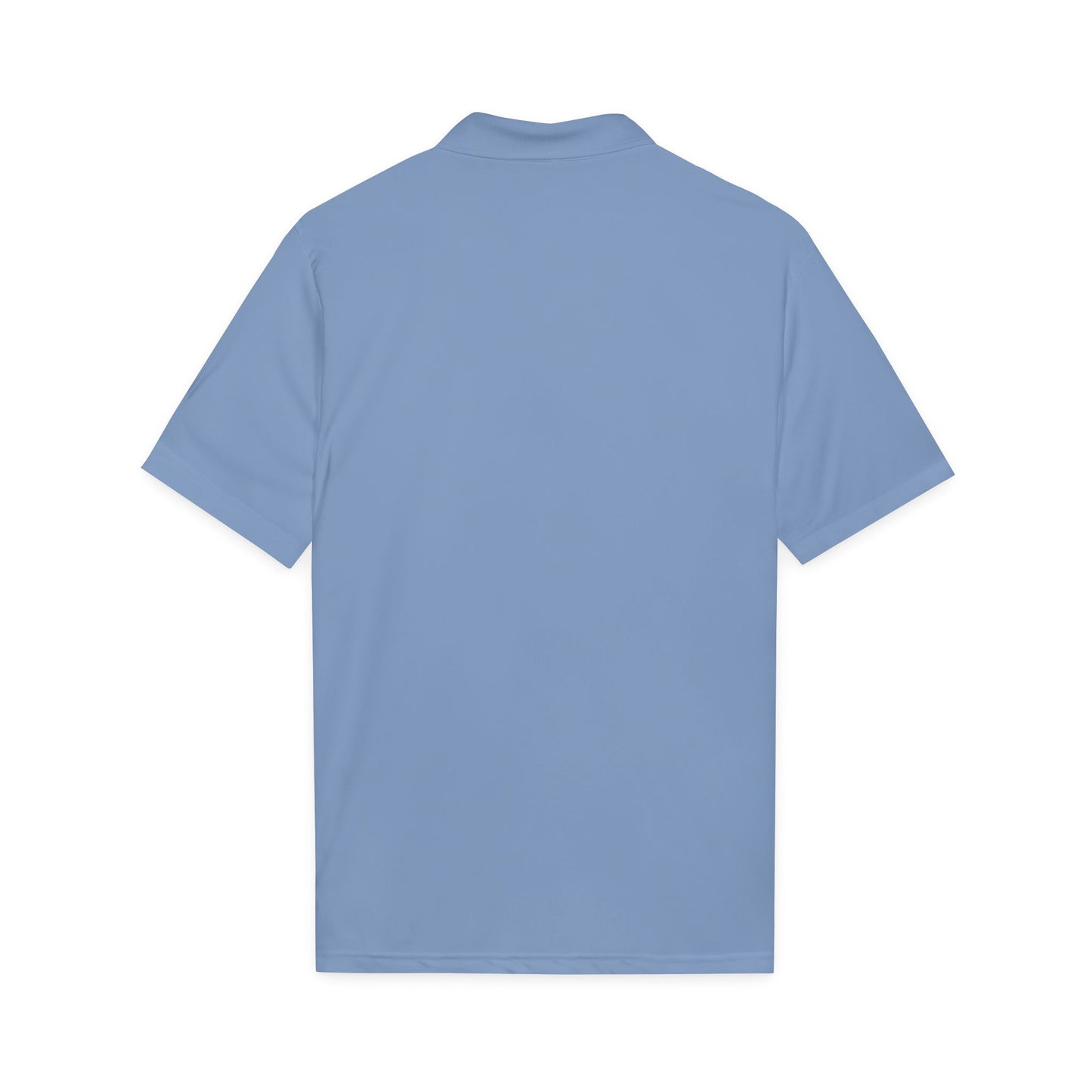 Emblem Golf Polo — Vintage Crest Club Logo