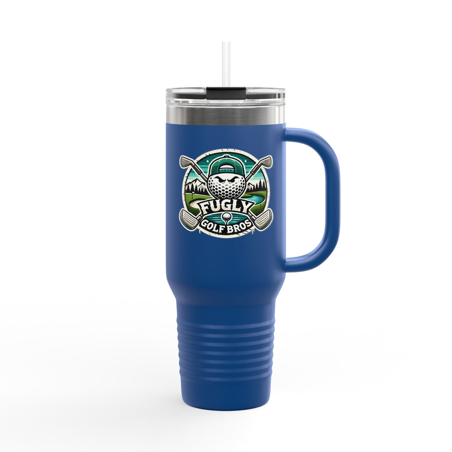 Fugly Golf Bros 40oz Insulated Travel Mug – Golf-Themed Stainless Tumbler