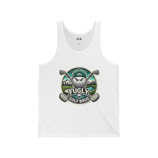 Golf Bros Fugly Golf Ball Tank Top — Vintage Golf Graphic Athletic Tank
