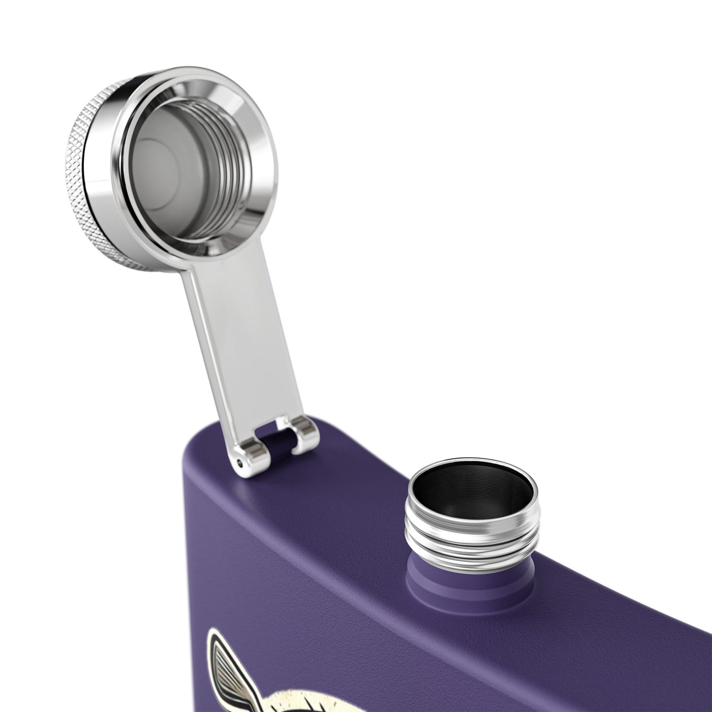 Stainless Steel Flask, 6oz