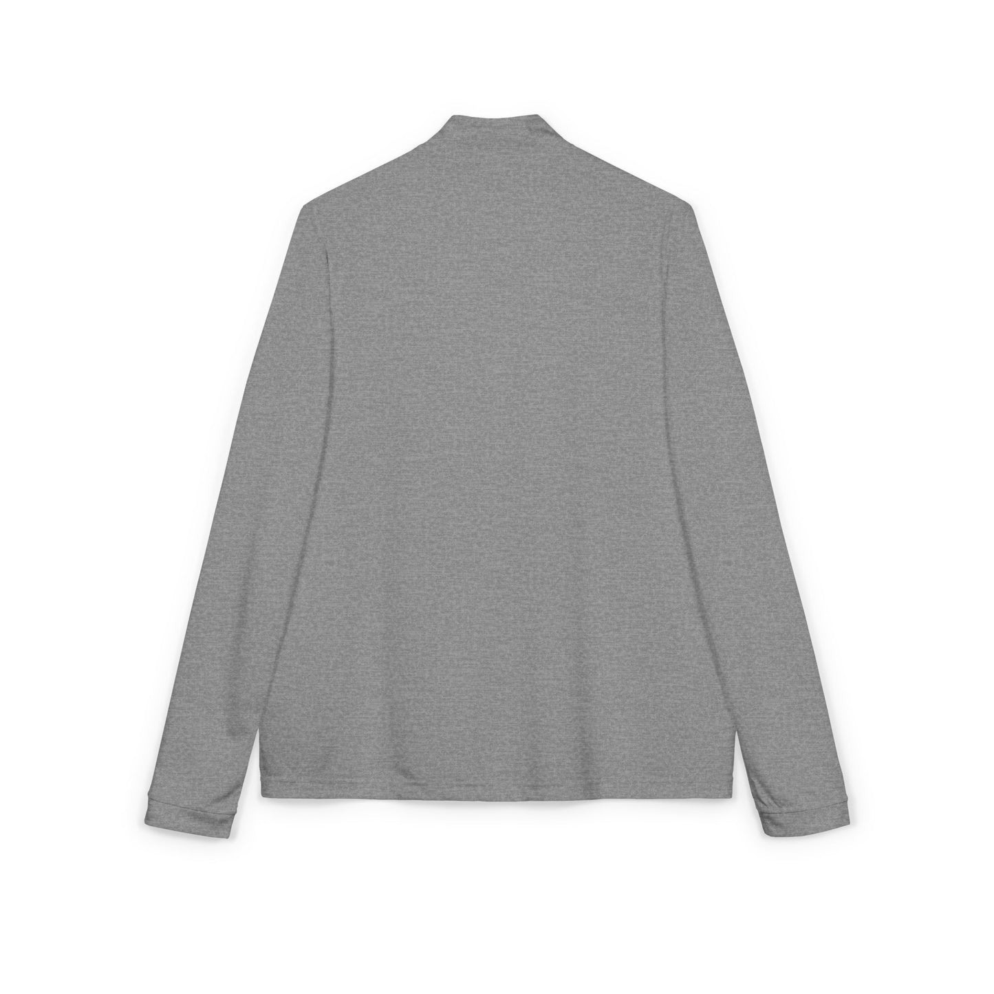 Embroidered Tiger Crest Quarter-Zip Pullover