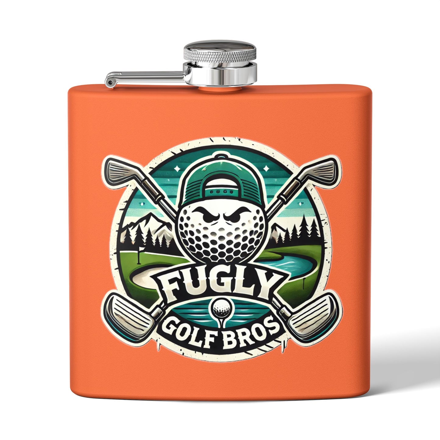 Stainless Steel Flask, 6oz