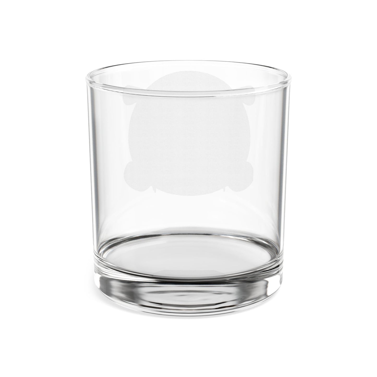 Engraved Hippo Whiskey Glass – 10.5 oz Personalized Rocks Glass