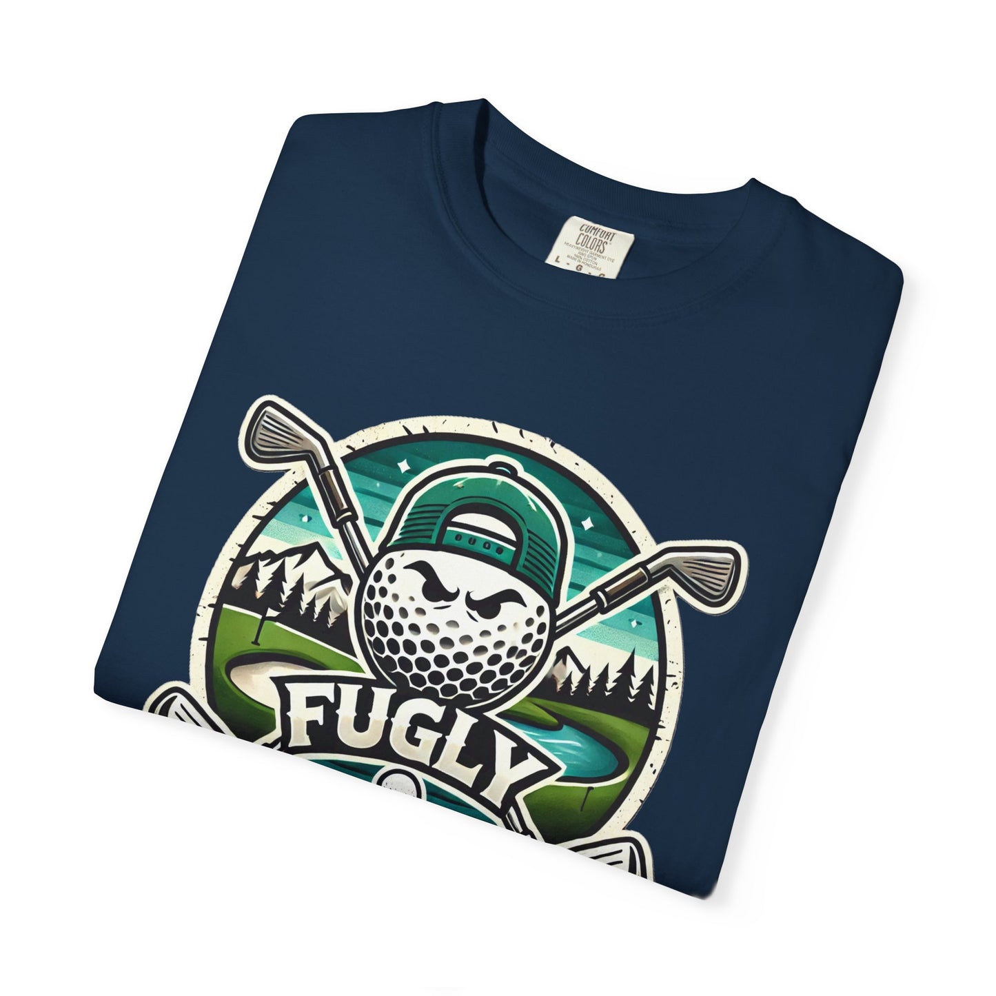 Golf Bros T‑Shirt - "Fugly" Golf Ball Logo Tee for Golfers