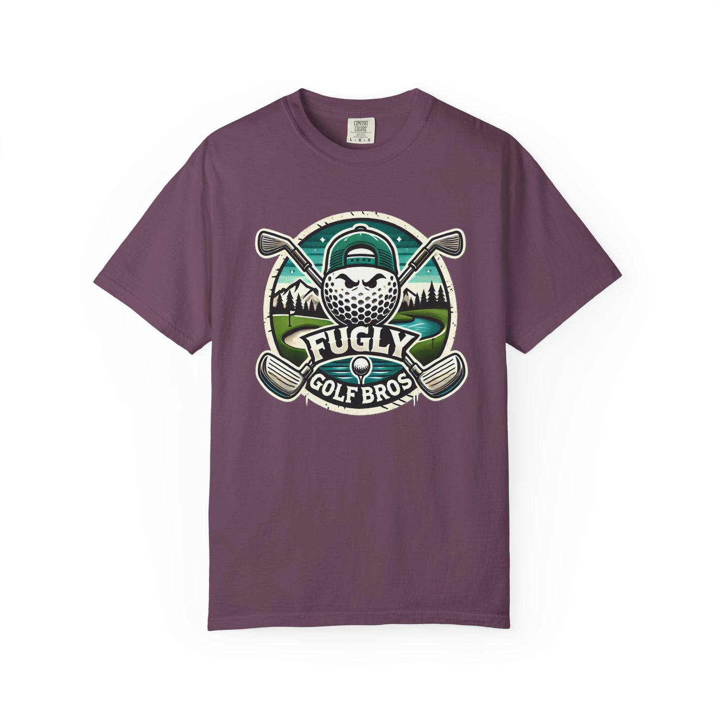 Golf Bros T‑Shirt - "Fugly" Golf Ball Logo Tee for Golfers