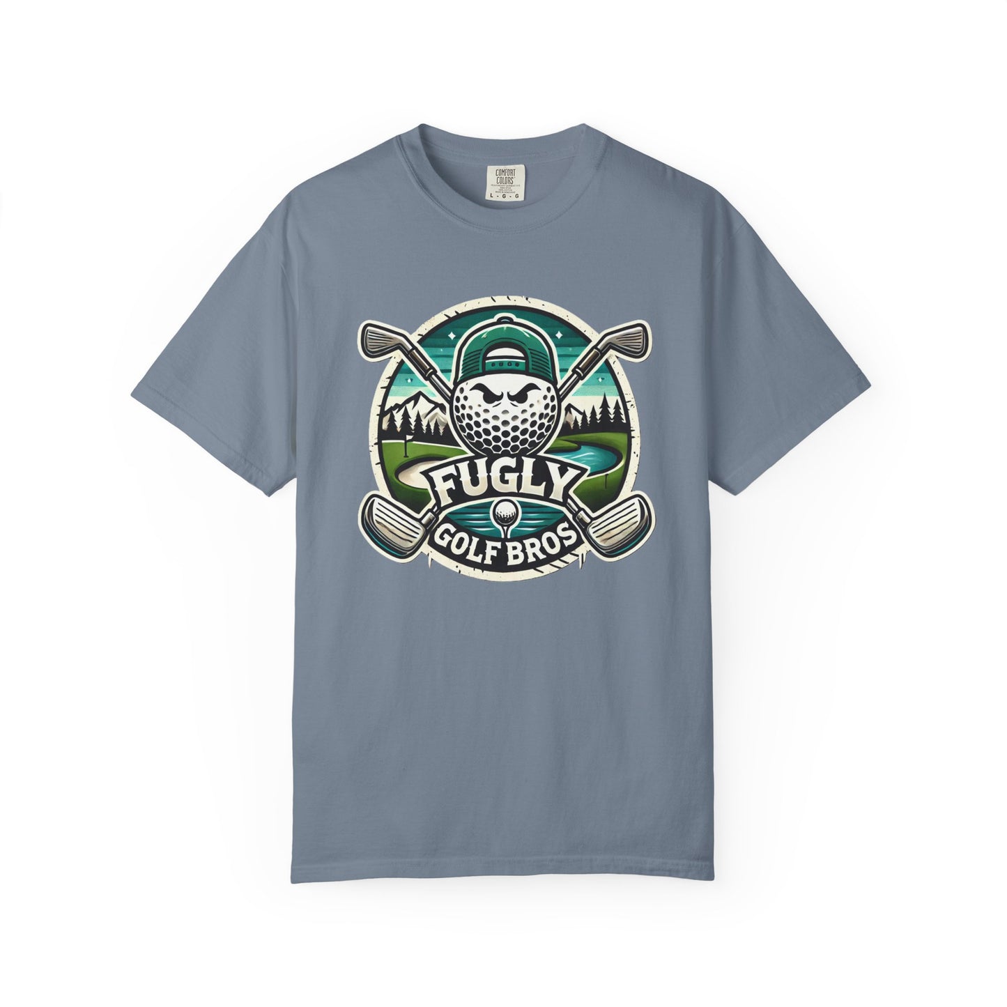 Golf Bros T‑Shirt - "Fugly" Golf Ball Logo Tee for Golfers