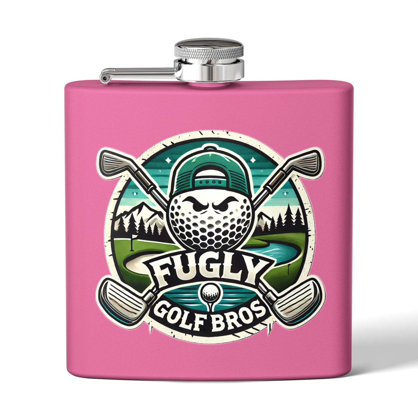 Stainless Steel Flask, 6oz