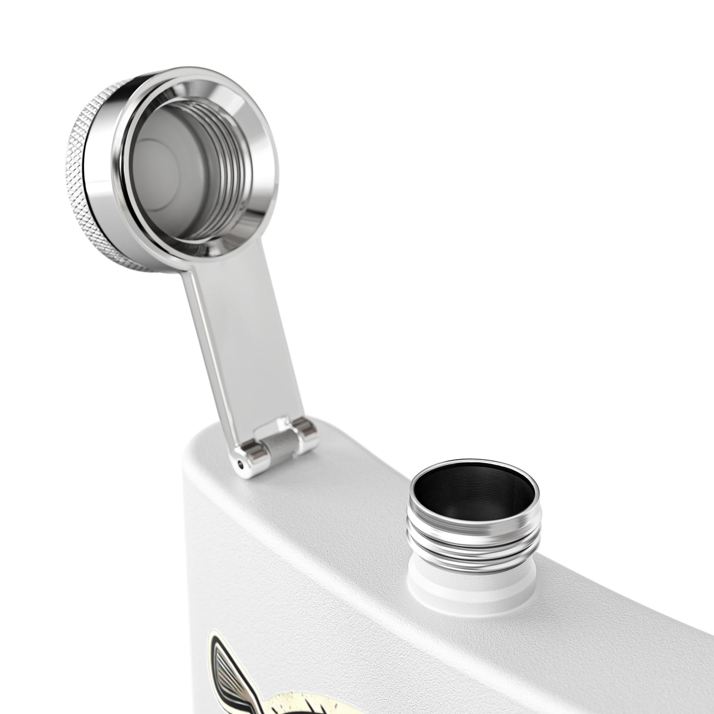 Stainless Steel Flask, 6oz